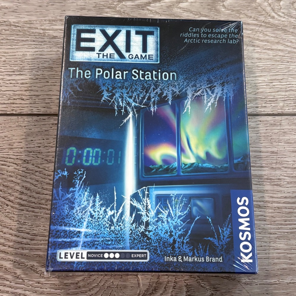 Kosmos EXIT The Game The Polar Station Arctic Escape Room Puzzle New